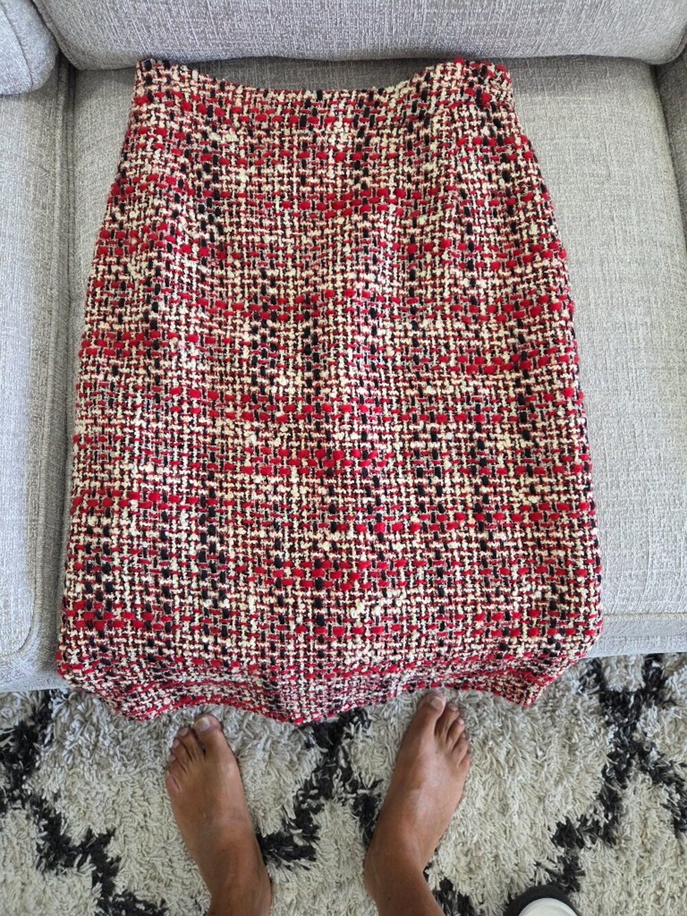Women's tweed skirt